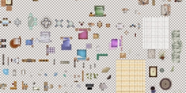 Thư viện đồ đạc nội thất file photoshop - Ảnh 2